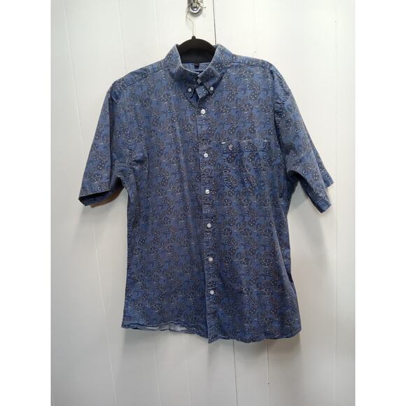 Rafter C Proflex Performance Menspaisley Print Button Down Shirt (Size Xl) - Picture 1 of 4